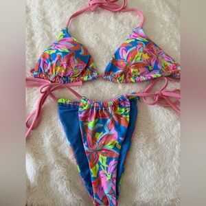 Colorful Princess Polly Swim Bikini Set